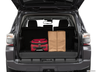 2022 toyota 4runner cargo area with stuff