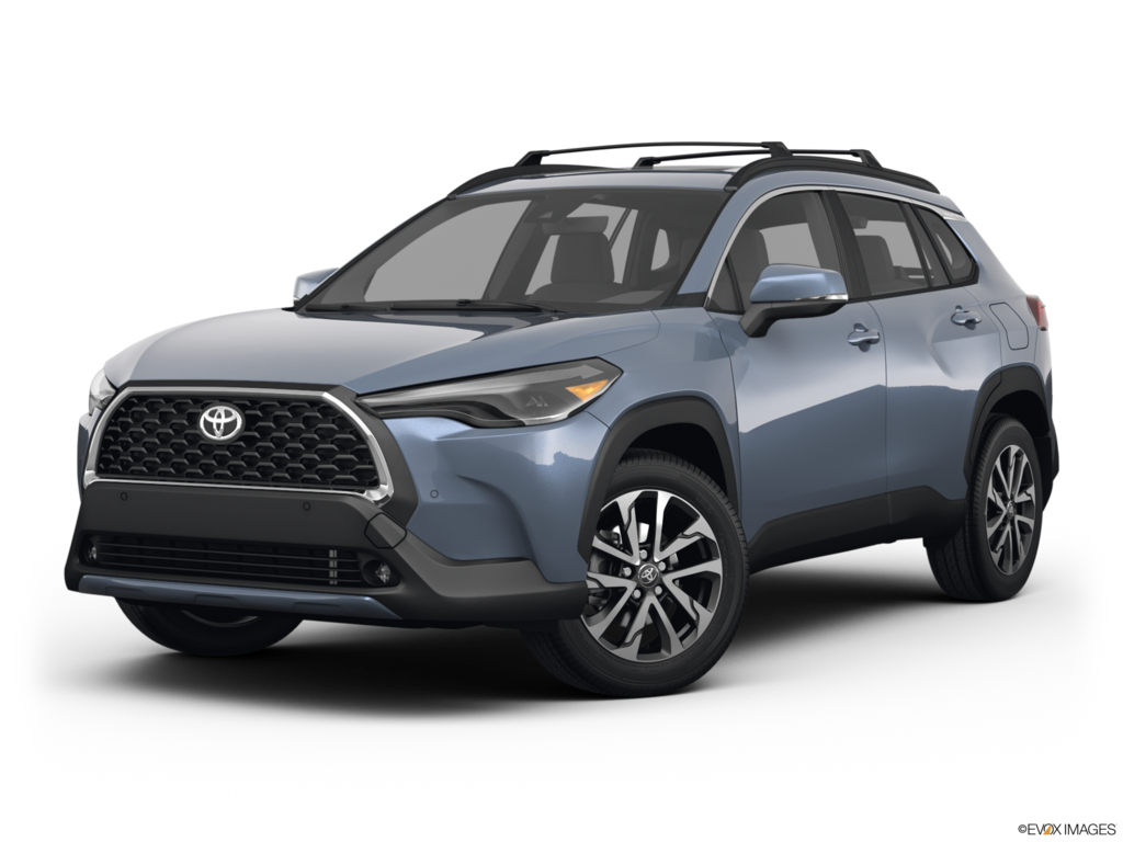 2022 toyota corolla-cross angled front