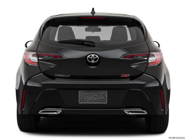 2022 toyota corolla-hatchback back