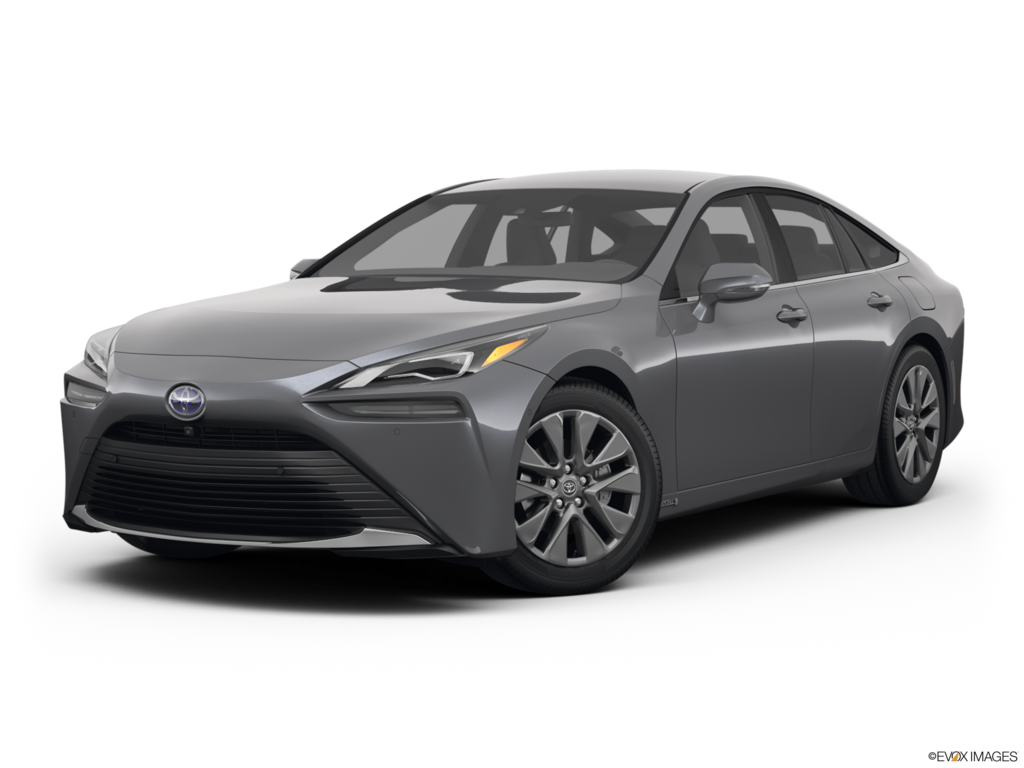 2022 toyota mirai angled front