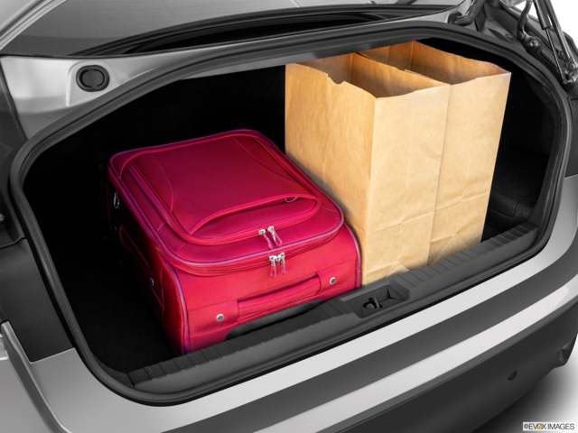 2022 toyota mirai cargo area with stuff