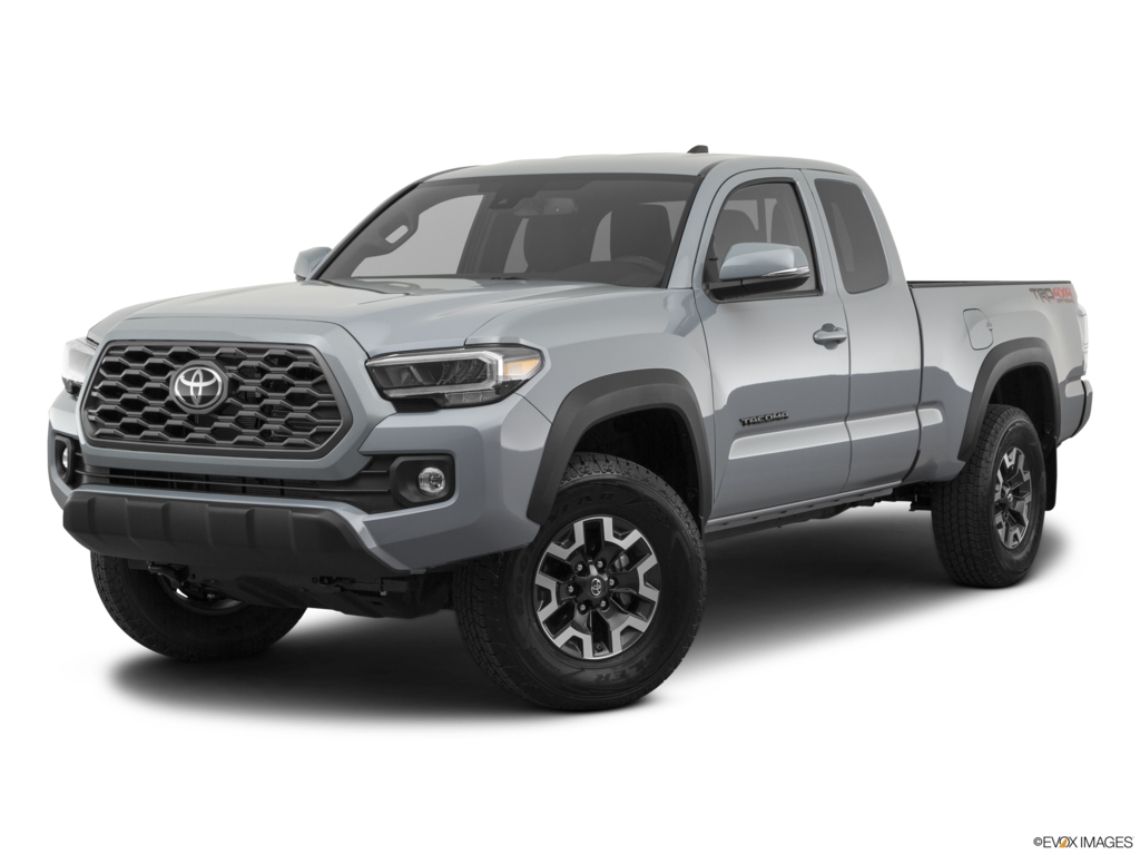 2022 toyota tacoma angled front