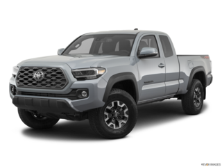 2022 toyota tacoma angled front