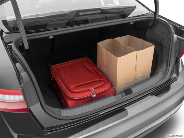 2022 volkswagen jetta-gli cargo area with stuff