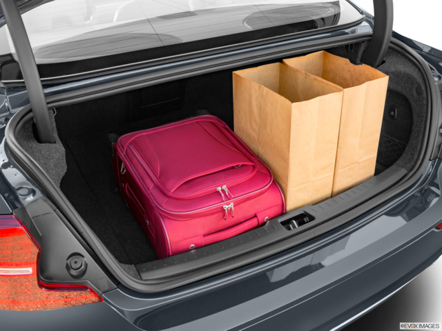 2022 volvo s60 cargo area with stuff