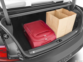 2022 volvo s90 cargo area with stuff