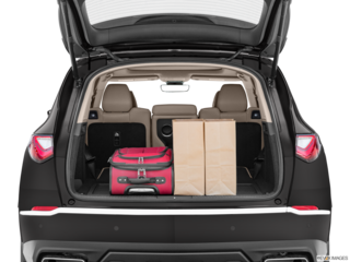 2023 acura mdx cargo area with stuff