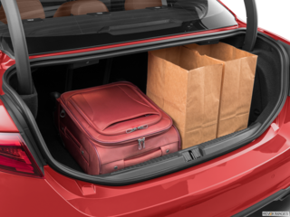 2023 alfa-romeo giulia cargo area with stuff