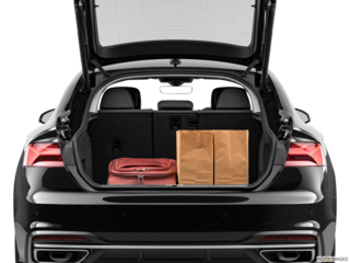 2023 audi a5-sportback cargo area with stuff