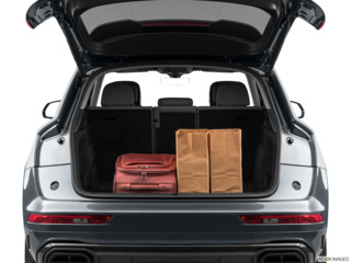 2023 audi q5 cargo area with stuff