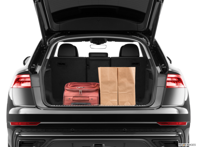 2023 audi q8 cargo area with stuff