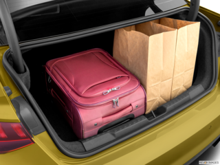 2023 audi s3 cargo area with stuff