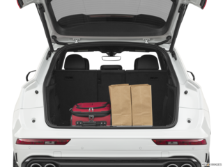 2023 audi sq5 cargo area with stuff