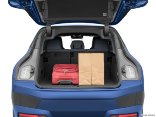 2023 bmw ix cargo area with stuff