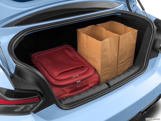 2023 bmw m2 cargo area with stuff