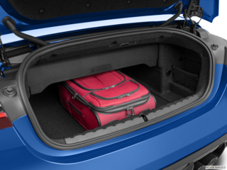 2023 bmw m4 cargo area with stuff