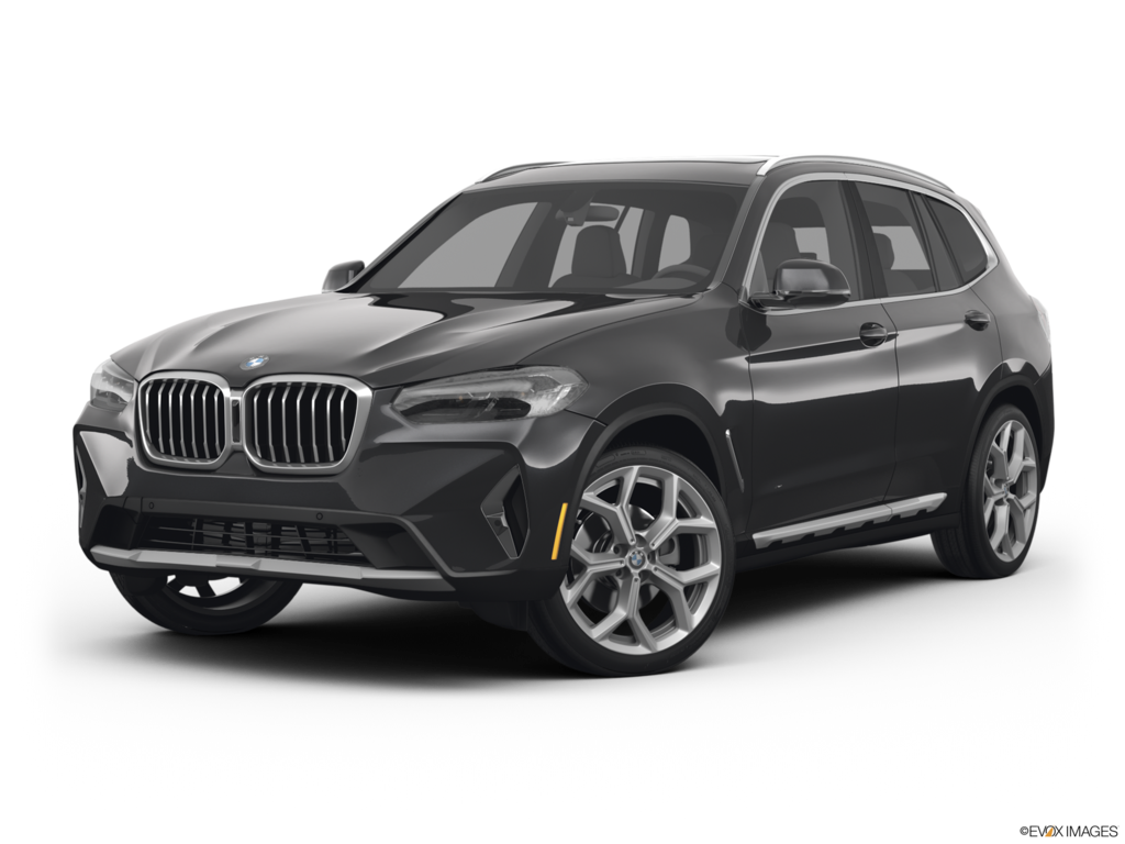 2023 bmw x3 angled front