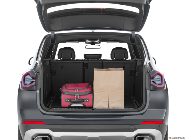 2023 bmw x3 cargo area with stuff