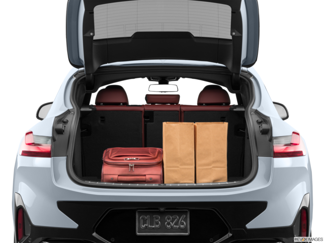 2023 bmw x4 cargo area with stuff
