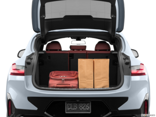 2023 bmw x4 cargo area with stuff