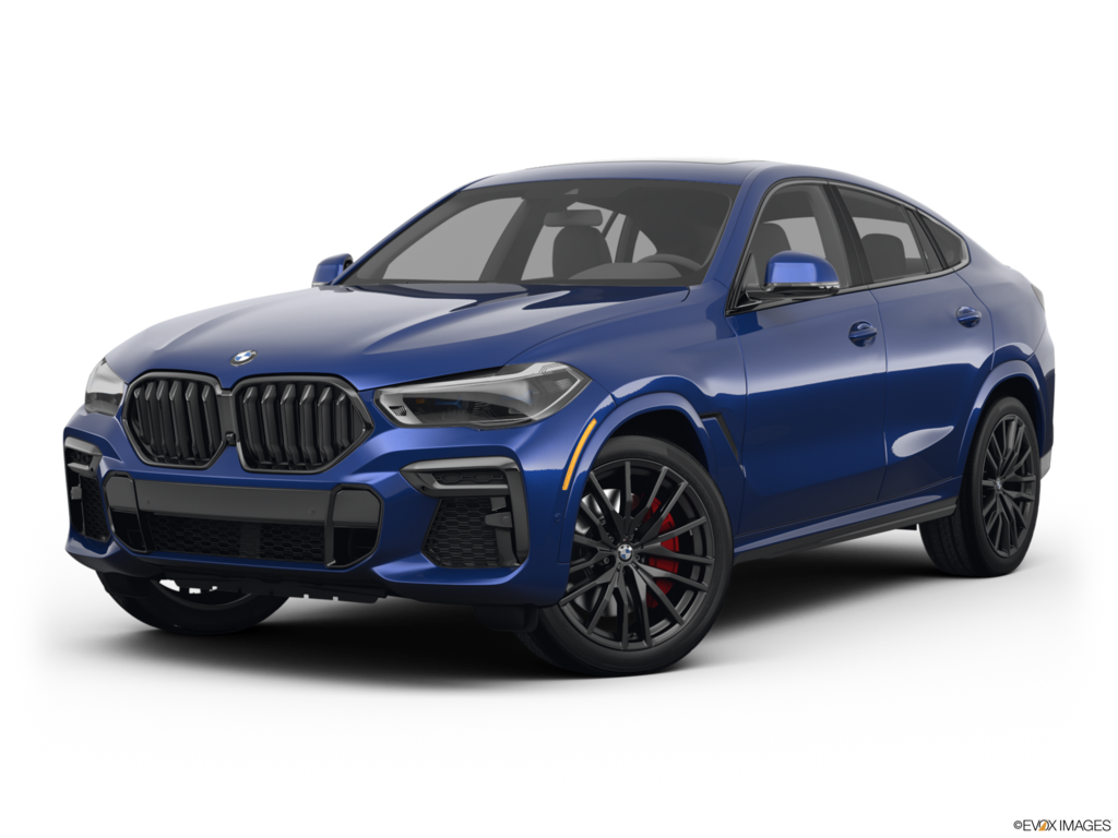 2023 bmw x6 angled front