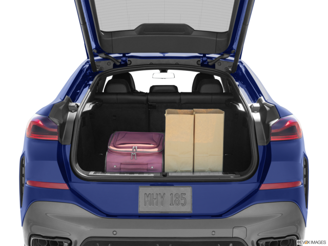 2023 bmw x6 cargo area with stuff
