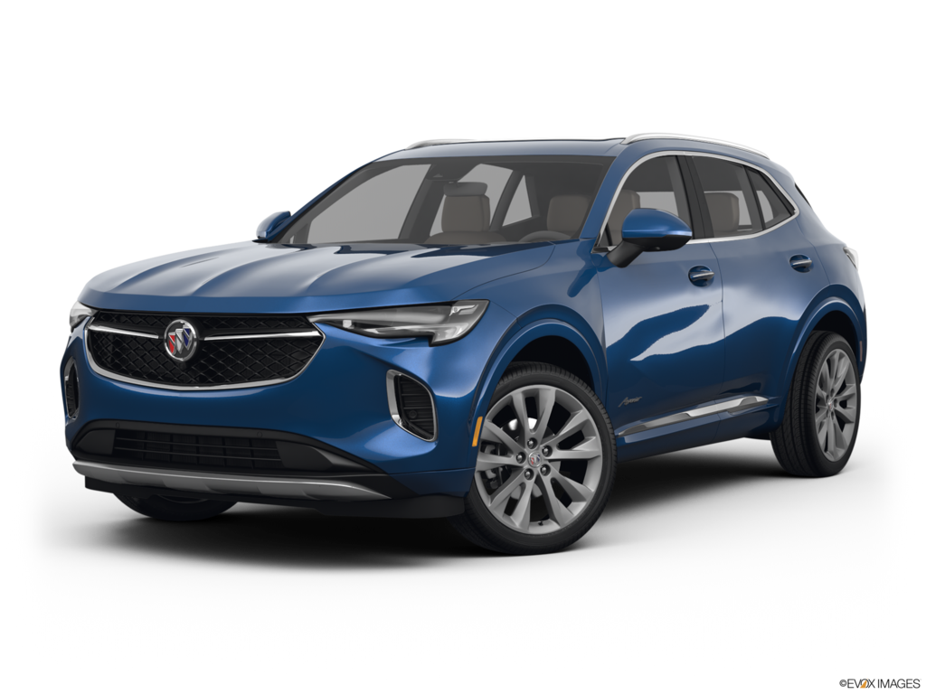 2023 buick envision angled front