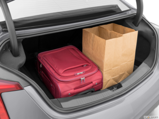 2023 cadillac ct5 cargo area with stuff