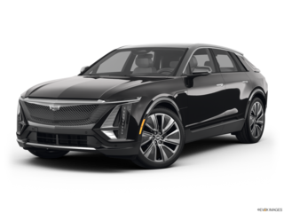 2023 cadillac lyriq angled front