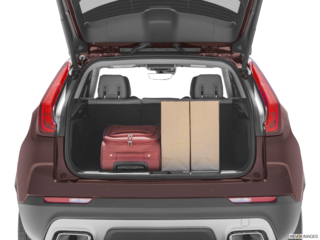 2023 cadillac xt4 cargo area with stuff