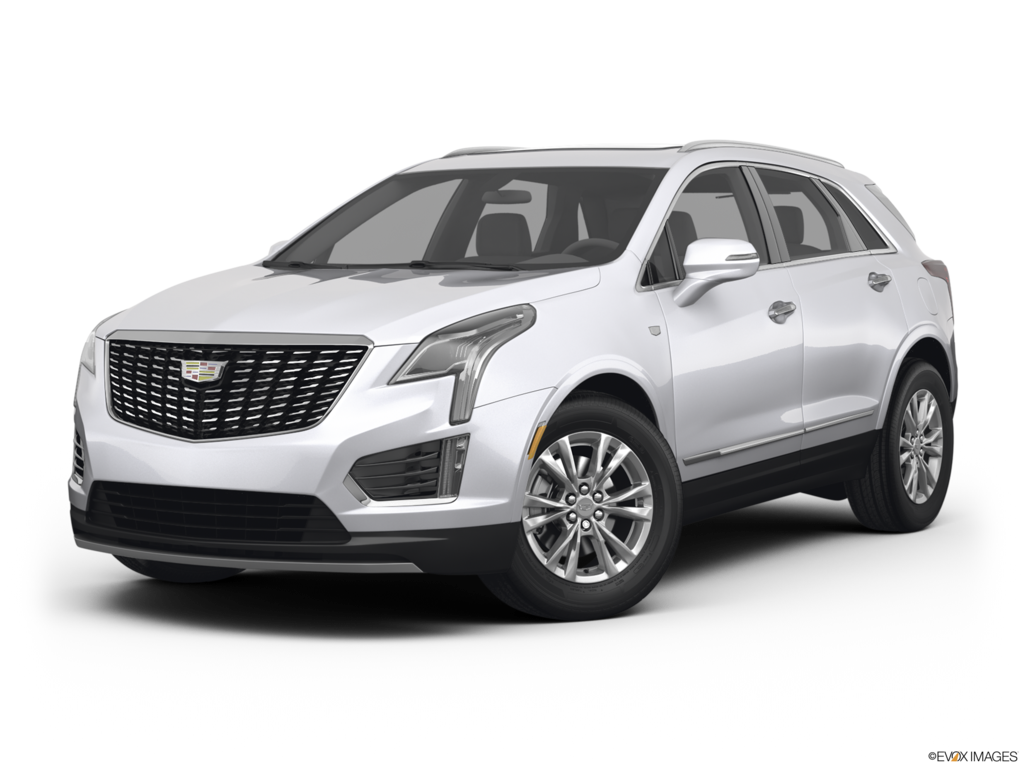 2023 cadillac xt5 angled front
