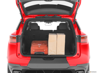 2023 chevrolet blazer cargo area with stuff