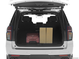 2023 chevrolet tahoe cargo area with stuff