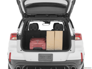 2023 chevrolet trailblazer cargo area with stuff