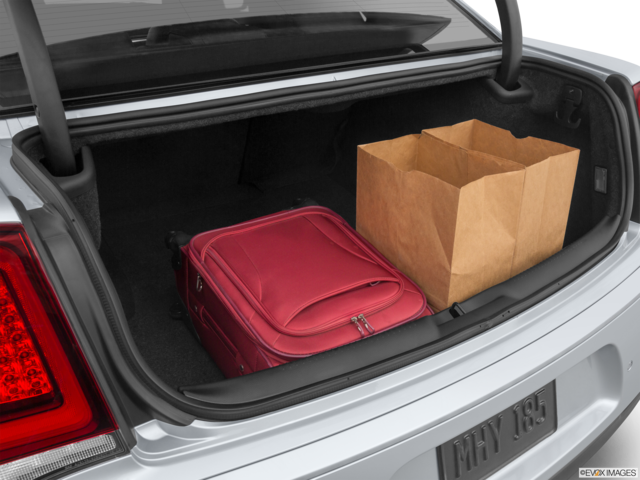 2023 chrysler 300 cargo area with stuff