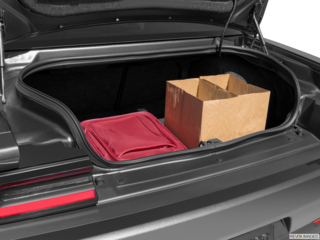 2023 dodge challenger cargo area with stuff