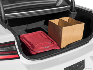 2023 dodge charger cargo area with stuff