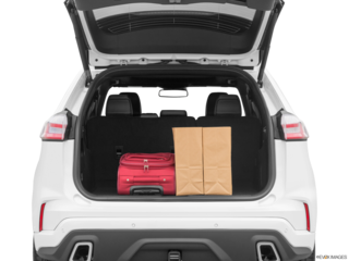 2023 ford edge cargo area with stuff