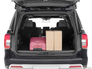 2023 ford expedition cargo area with stuff