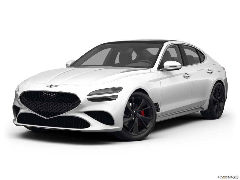 2023 genesis g70 angled front