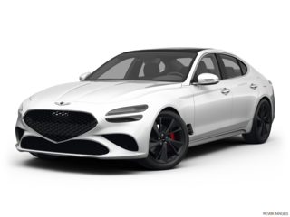 2023 genesis g70 angled front