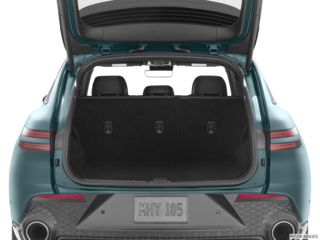 2023 genesis gv70 cargo area with stuff