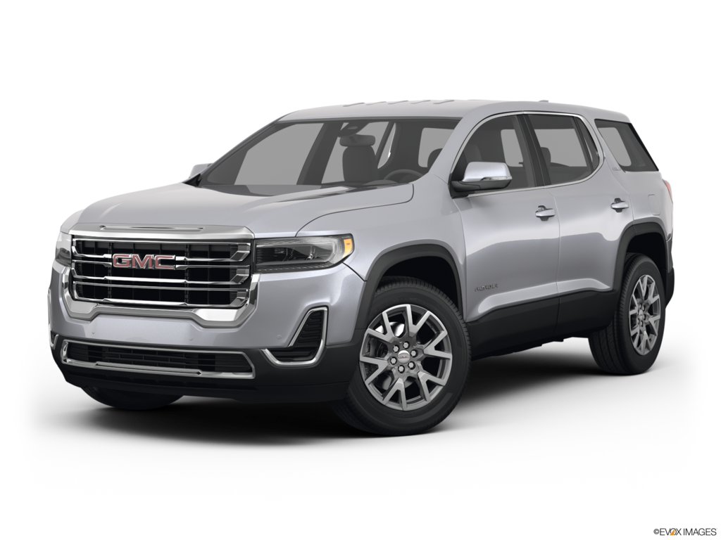 2023 gmc acadia angled front