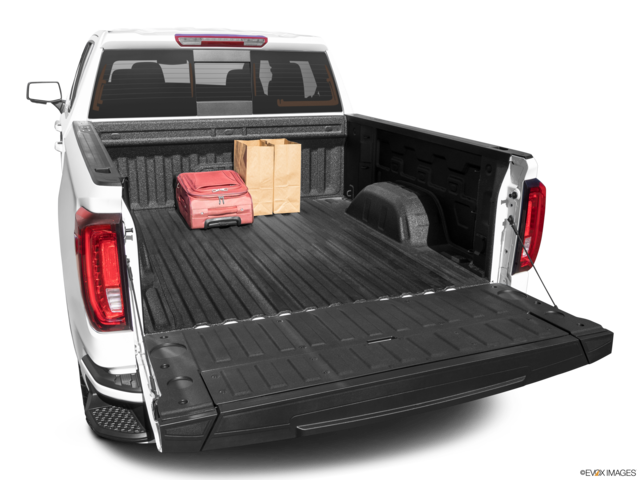 2023 gmc sierra-1500 cargo area with stuff