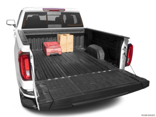 2023 gmc sierra-1500 cargo area with stuff