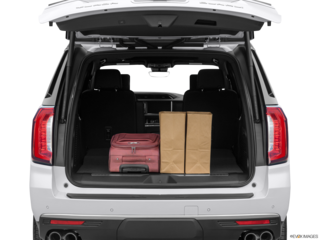 2023 gmc yukon cargo area with stuff