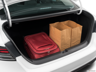 2023 honda accord cargo area with stuff