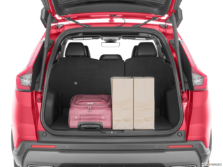 2023 honda cr-v-hybrid cargo area with stuff