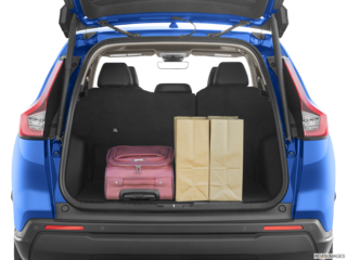 2023 honda cr-v cargo area with stuff