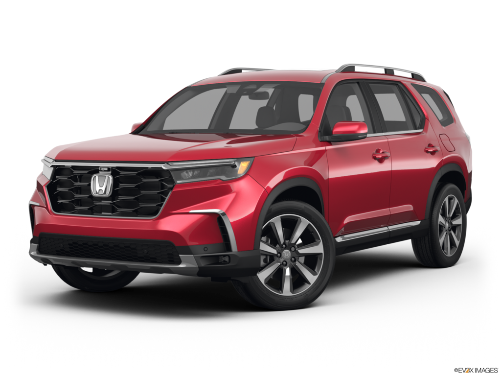 2023 honda pilot angled front